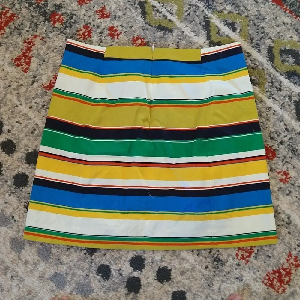 Zara Colorful Stripes Skirt size Medium